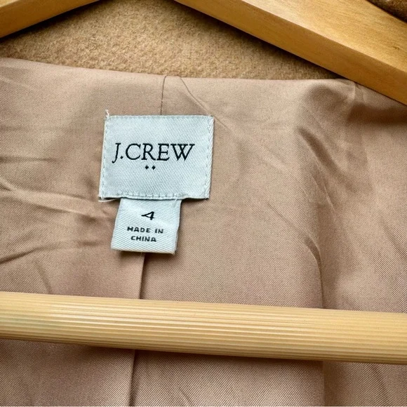 J Crew Stadium Cloth Cocoon Coat